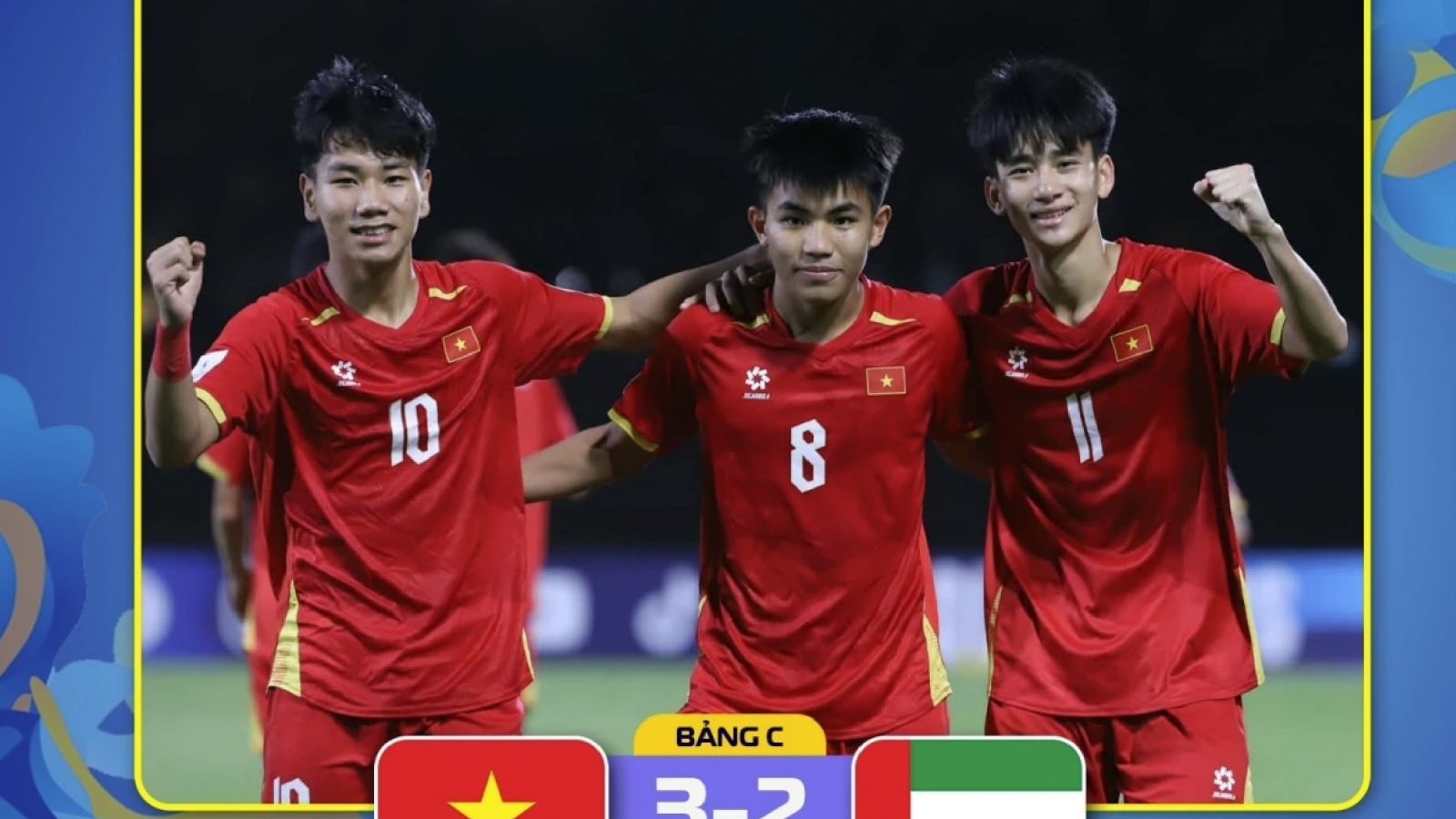 Vietnam rally to beat UAE 3-2 and reach U17 World Cup